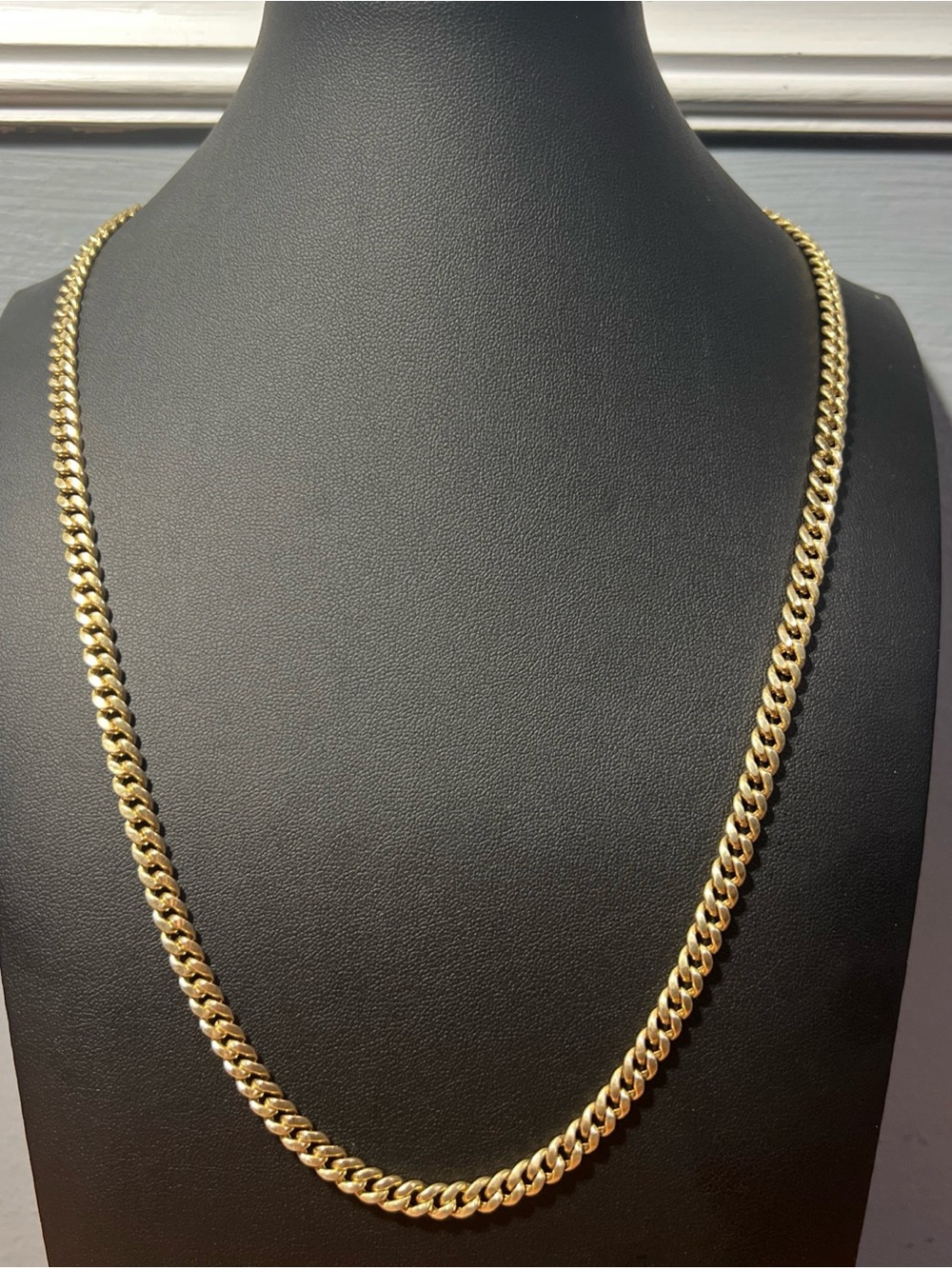 14k Yellow Gold 24" Miami Cuban Link 6mm Mens Chain Necklace Box Lock